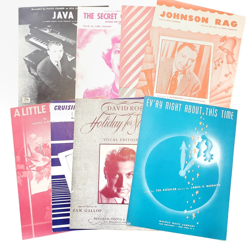 Vintage | Sheet Music From the 1940s & 1950s
